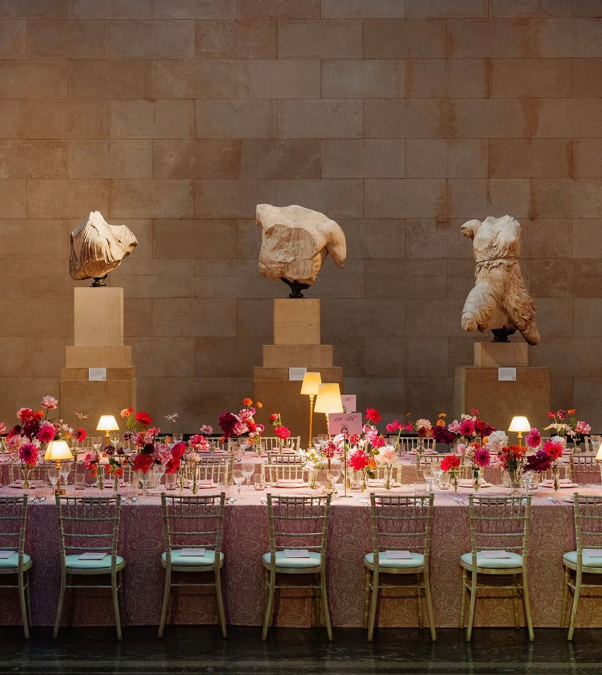 Floral installation at The Ned for The Macallan